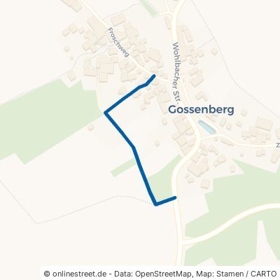 Winterbachweg Großheirath Gossenberg 