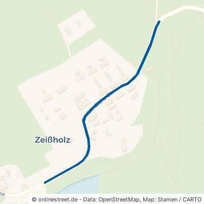 Grube-Clara-Straße Bernsdorf Zeißholz 