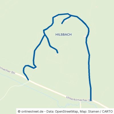 Hilsbachweg Sankt Georgen im Schwarzwald Oberkirnach 