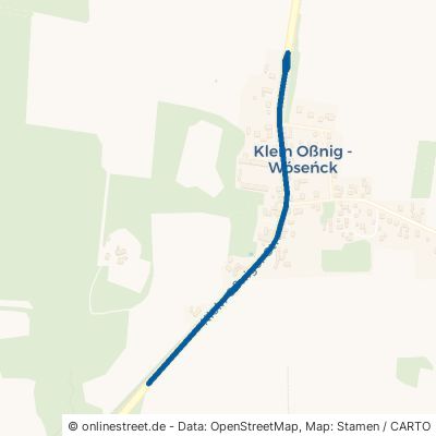 Klein Oßniger Straße Drebkau Schorbus 