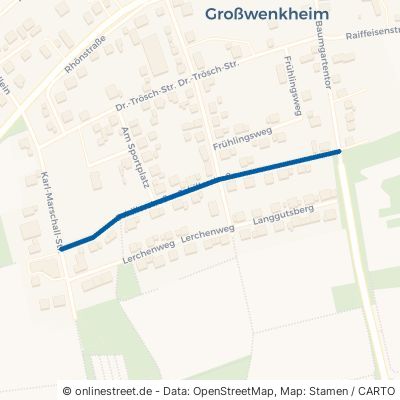 Schillerstraße Münnerstadt Großwenkheim 