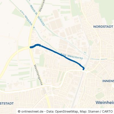 Viernheimer Straße 69469 Weinheim Weststadt 
