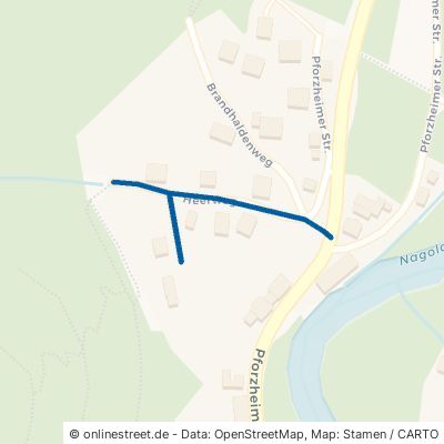 Heerweg Landkreis Calw Ernstmühl 