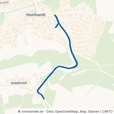 Hardtstraße Frankenhardt Honhardt 