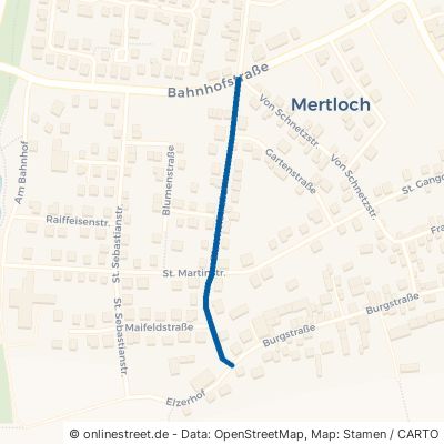 Elzerhofstraße Mertloch 