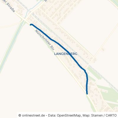 Langenberger Straße Glaubitz Nünchritz 
