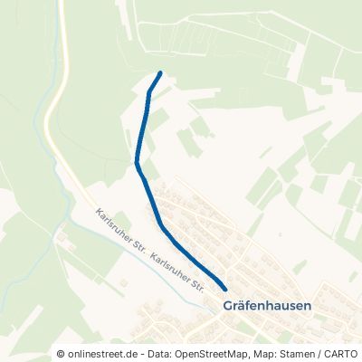 Ellmendinger Straße Birkenfeld Gräfenhausen 