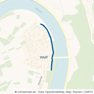 Uferstraße Traben-Trarbach Wolf 