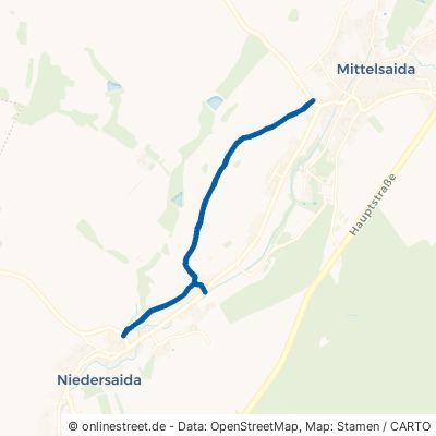 Bärlochweg Großhartmannsdorf Mittelsaida 