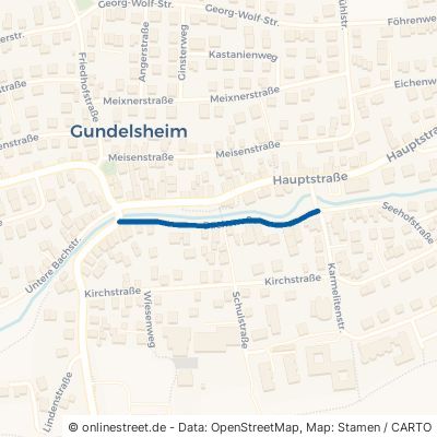 Bachstraße Gundelsheim 