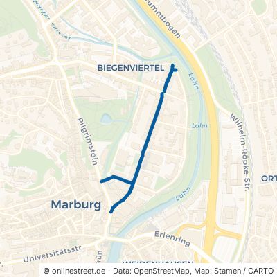 Biegenstraße Marburg 