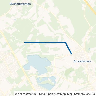 Voerder Weg Hünxe Bruckhausen 
