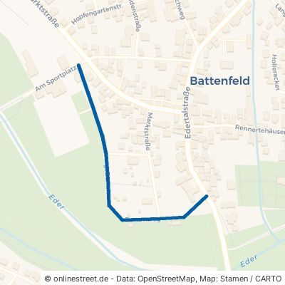 Dammweg Allendorf Battenfeld 