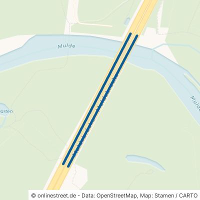 Muldebrücke Dessau-Roßlau Kleutsch 