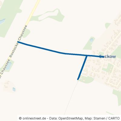 Güstrower Straße Güstrow Suckow 