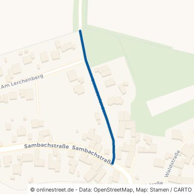 Geesdorfer Straße Wiesentheid Untersambach 