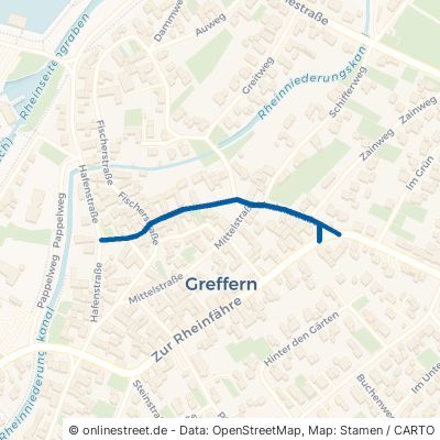 Lindenstraße Rheinmünster Greffern 