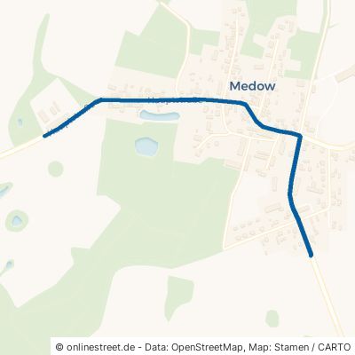 Hauptstraße Medow 