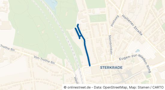 Parkstraße Oberhausen Stadtmitte 