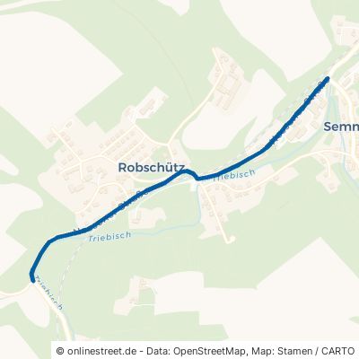 Nossener Straße Klipphausen Robschütz 