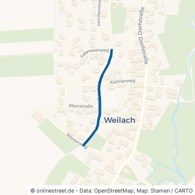 Siedlungsstraße Gachenbach Weilach 