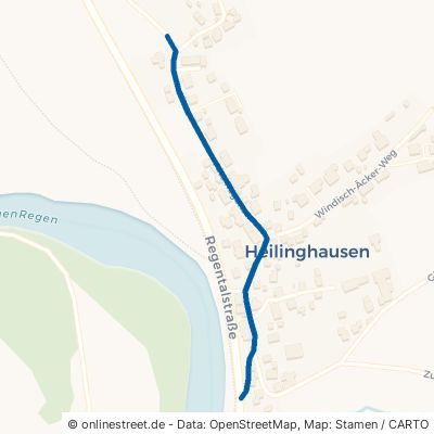 Alte Regenstraße Regenstauf Heilinghausen 