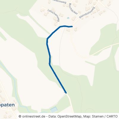 Brandholzer Weg Bad Berneck im Fichtelgebirge Escherlich 