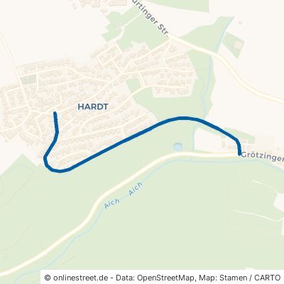 Hauffstraße Nürtingen Hardt 