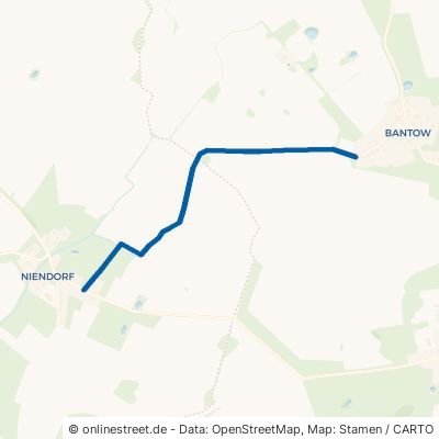 Weg Von Niendorf Nach Bantow Boiensdorf 