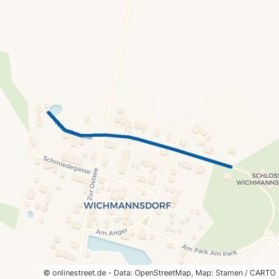 Schloßstraße Kröpelin Wichmannsdorf 