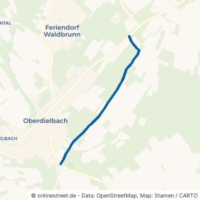 Alte Lindacher Straße Waldbrunn Oberdielbach 