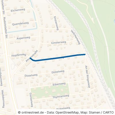Asternweg Jena Burgau 