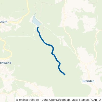 Talweg Ühlingen-Birkendorf Brenden 