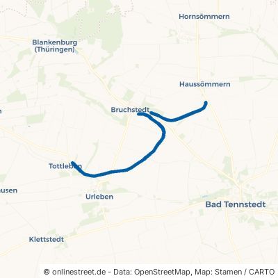 Ehem. Bahnstrecke Bad Langensalza–Haussömmern Bad Tennstedt 