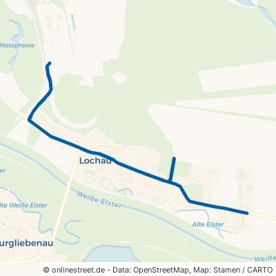 Hauptstraße Schkopau Lochau 