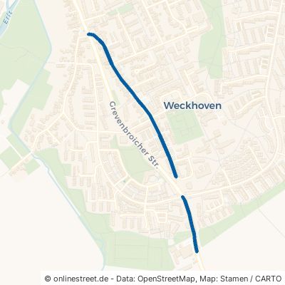 Hoistener Straße Neuss Weckhoven 