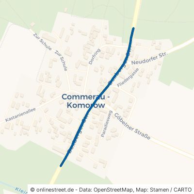 Boxberger Straße Großdubrau Commerau 