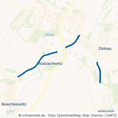 Mügelner Straße Ostrau Wutzschwitz 