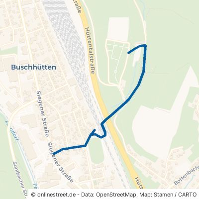 Mattenbachstraße Kreuztal Buschhütten 