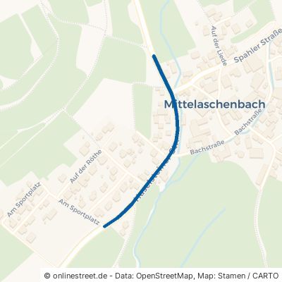 Haselsteiner Straße Nüsttal Mittelaschenbach 