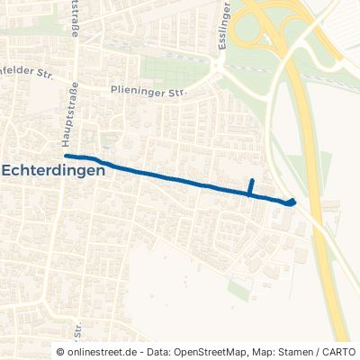 Bernhäuser Straße Leinfelden-Echterdingen Echterdingen 