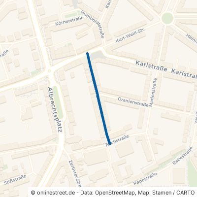 Bertolt-Brecht-Straße Dessau-Roßlau Innenstadt 