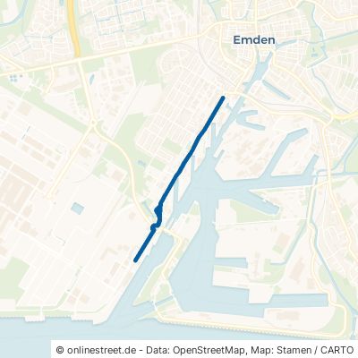 Nesserlander Straße Emden Port Arthur/Transvaal 