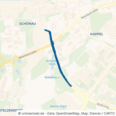 Südring Chemnitz Schönau 