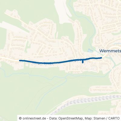 Illinger Straße Merchweiler Wemmetsweiler 