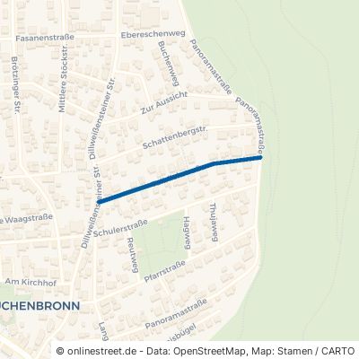 Talblickstraße Pforzheim Büchenbronn 