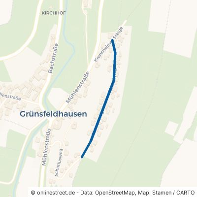 Tannenweg Grünsfeld Grünsfeld-Hausen 