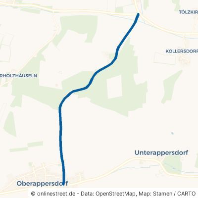 Nandlstädter Straße Zolling Oberappersdorf 
