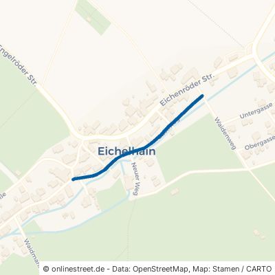 Bachweg Lautertal Eichelhain 
