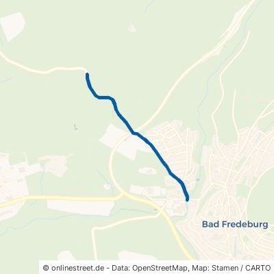 Altenilper Straße Schmallenberg Bad Fredeburg 
